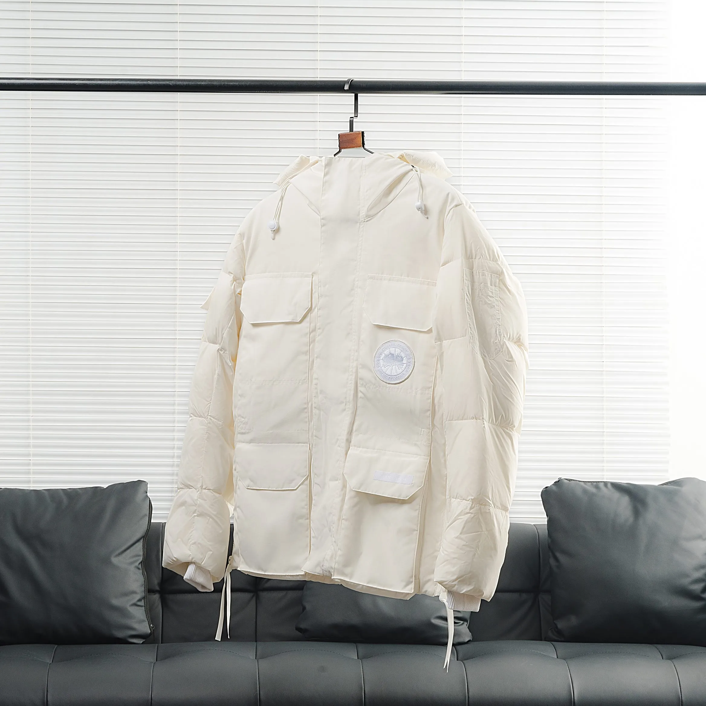 P1160 2058MW Paradigm Expedition Parka-WD Men's Pure White Size: XS S M L XL XXL.